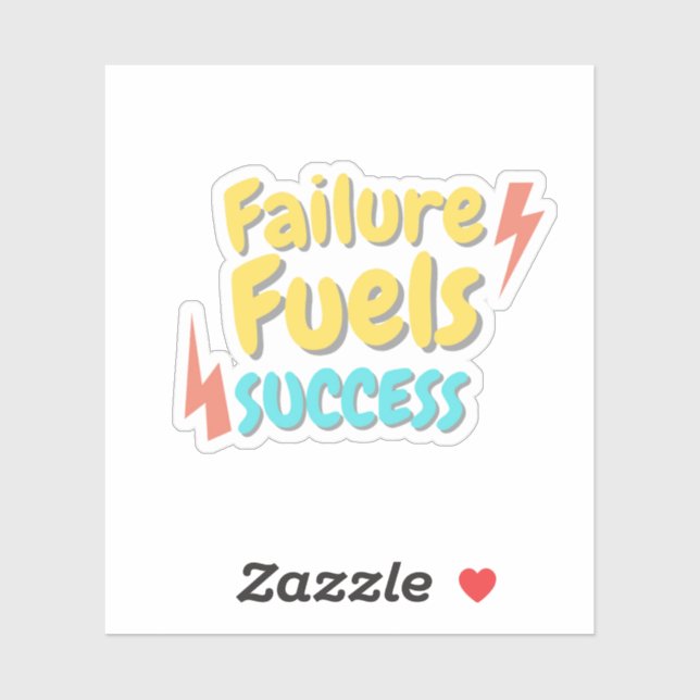 Pegatina Motivational Quote Sticker  (Hoja)