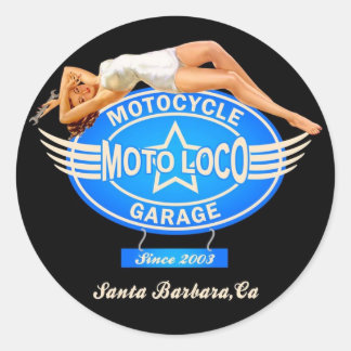Pegatina Moto Loco
