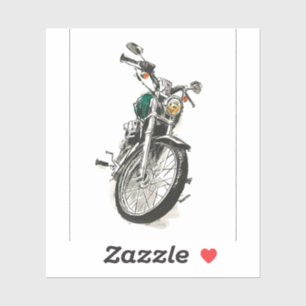 Pegatina Motocicletas en tinta I