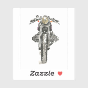 Pegatina Motocicletas en tinta II