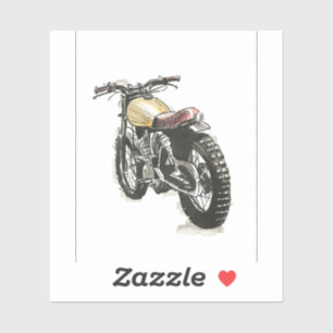 Pegatina Motocicletas en tinta III