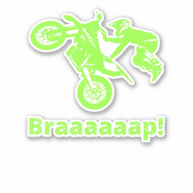 Pegatina Motocromo (Anverso)