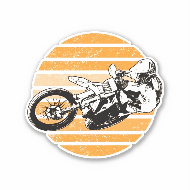 Pegatina Motocromo (Anverso)