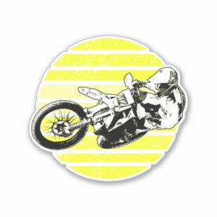 Pegatina Motocross