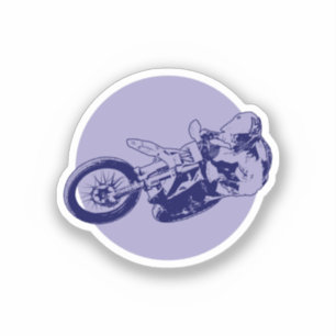 Pegatina Motocross