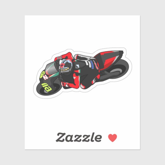 Pegatina MotoGP Aprilia (Hoja)