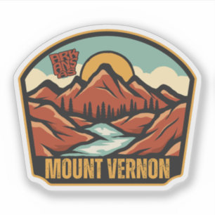 Pegatina Mount Vernon, Arkansas