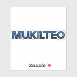Pegatina Mukilteo WA