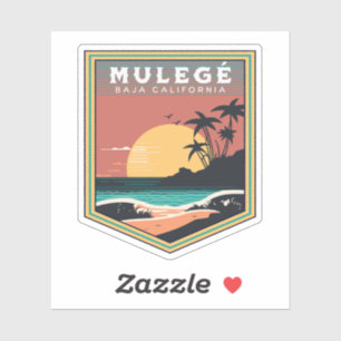 Pegatina Mulegé Baja California Sur México RV