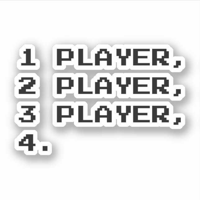 PEGATINA MULTIPLAYER (Anverso)