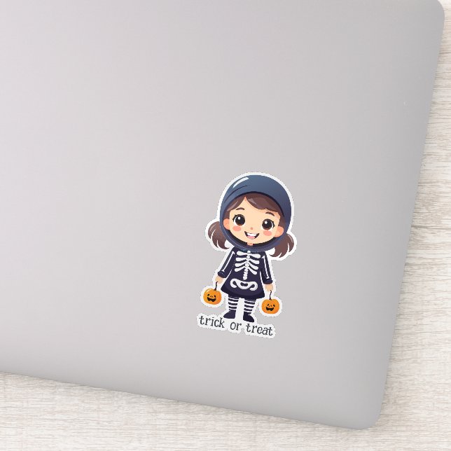 Pegatina Mummy fantasmal (Detalle)