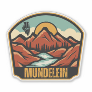 Pegatina Mundelein, Illinois 