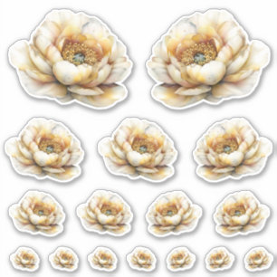 Pegatina Mundo de Hadas de Miel Dorada – Flores