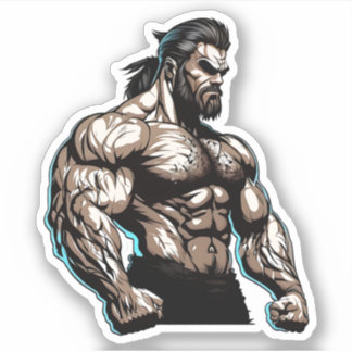 Pegatina Músculos Gimnasio / Crossfit