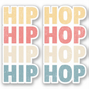 Pegatina Música Hip Hop