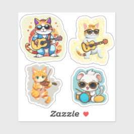 Pegatina musical pets