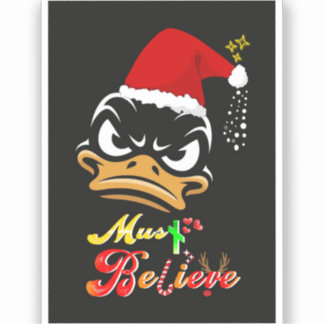 Pegatina Must Believe Christmas