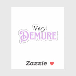 Pegatina Muy deprimente