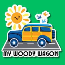 My Woody Wagon Waterproof
