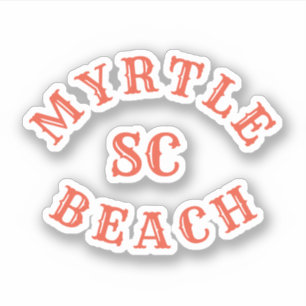 Pegatina Myrtle Beach, Carolina del Sur