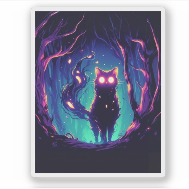 Pegatina Mystic Glow (Anverso)