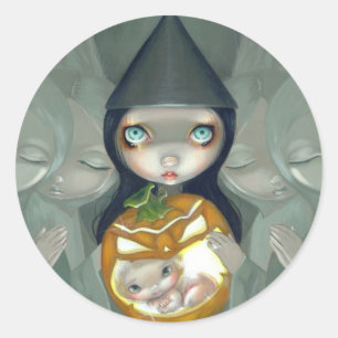 pegatina "Nacido de una calabaza"