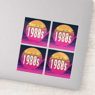 Pegatina Nacido en la década de 1980, Millenials, generació