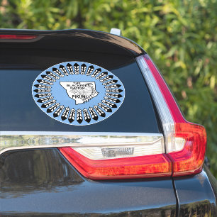 Pegatina Nación de los pies negros