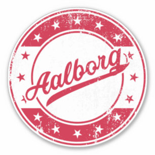 Pegatina nacional - Aalborg Dinamarca