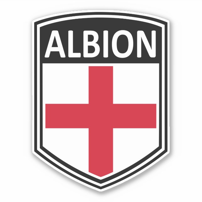 Pegatina Nacional - Albión (Anverso)