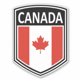 Pegatina Nacional - Canadá