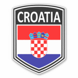 Pegatina Nacional - Croacia