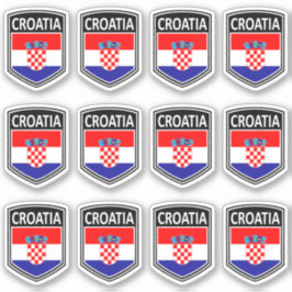 Pegatina Nacional - Croacia