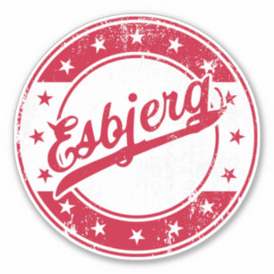 Pegatina Nacional - Esbjerg Dinamarca