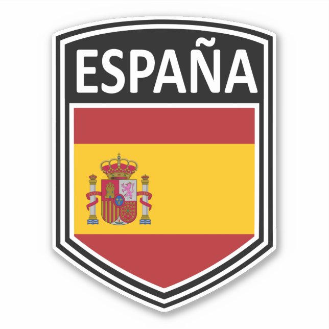 Pegatina Nacional - España (Anverso)