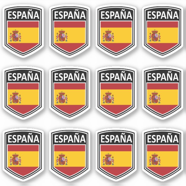 Pegatina Nacional - España (Anverso)