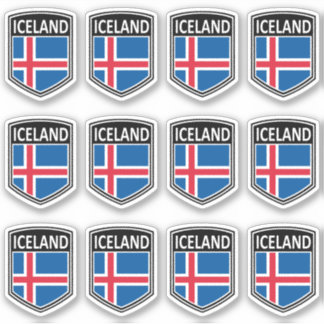 Pegatina Nacional - Islandia