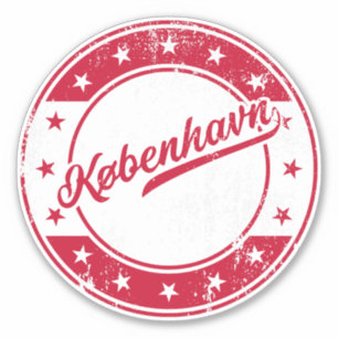 Pegatina nacional - København Dinamarca