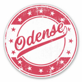 Pegatina nacional - Odense Dinamarca