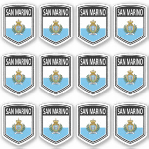 Pegatina Nacional - San Marino