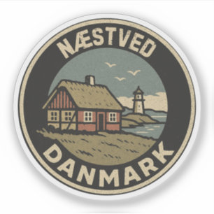 Pegatina Næstved, Dinamarca Danmark