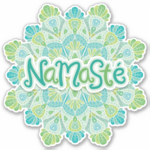 Pegatina Namasté