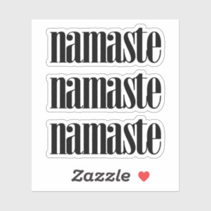 Pegatina Namaste