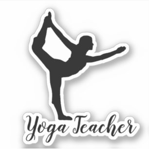 Pegatina Namaste Yoga Teacher