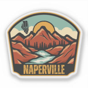 Pegatina Naperville, Illinois