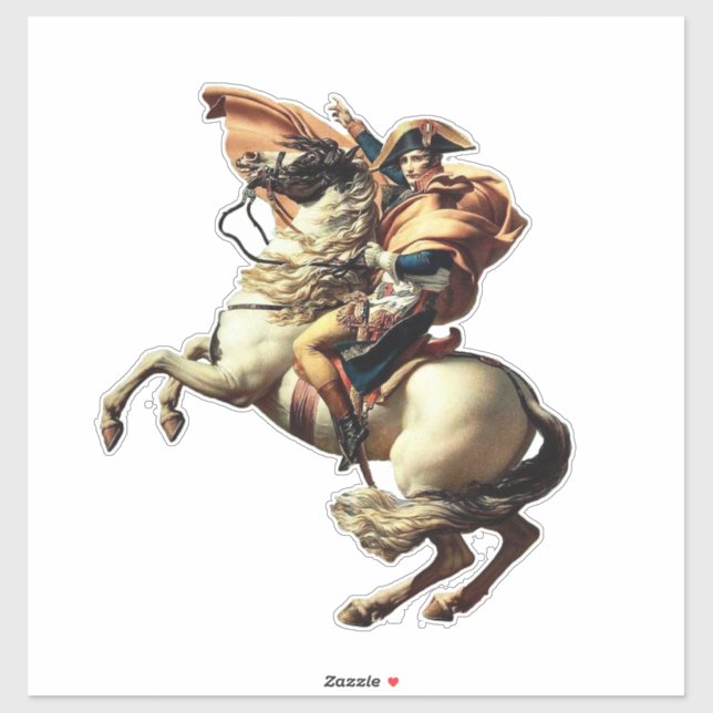 Pegatina Napoleón Bonaparte Francia (Hoja)