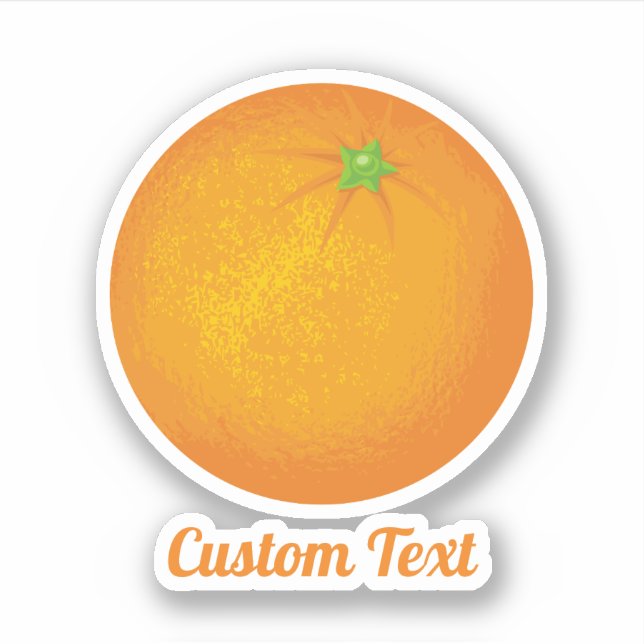 Pegatina Naranja (Anverso)