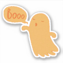 Naranja divertido Boo Ghost Halloween