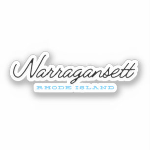 Pegatina Narragansett Rhode Island