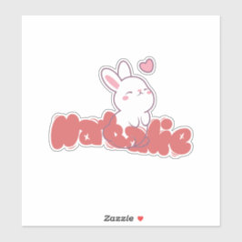 Pegatina Natalie Bunny Sticker